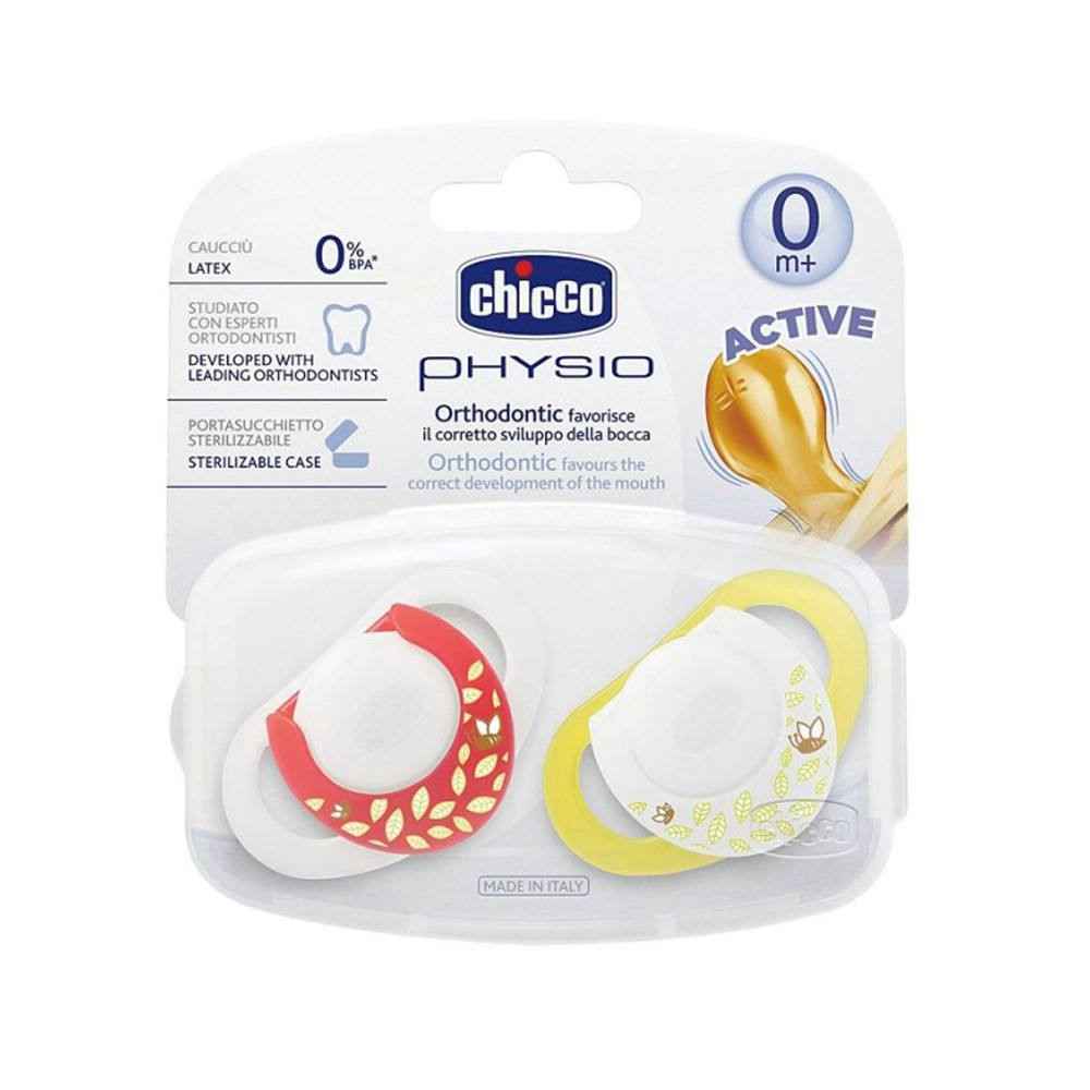 Chicco Physio 5708 Yalancı Emzik Kauçuk 2li 0M+ 