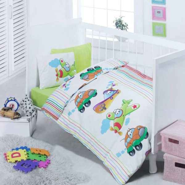 Coton Box 3060 Bebek Pike Takımı Yeşil