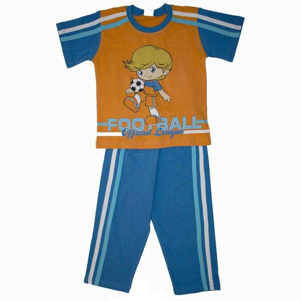 Roly Poly 1313 Football Pijama Takımı Mavi