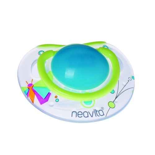 Neavita 15051 Ortodontik Emzik Desenli 0 Ay+ Fıstık Yeşili