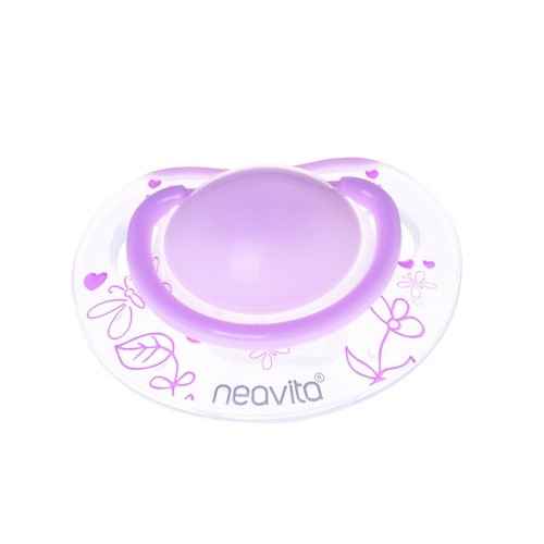 Neavita 15051 Ortodontik Emzik Desenli 0 Ay+ Pembe