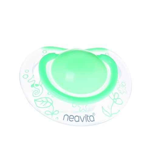 Neavita 15051 Ortodontik Emzik Desenli 0 Ay+ Yeşil