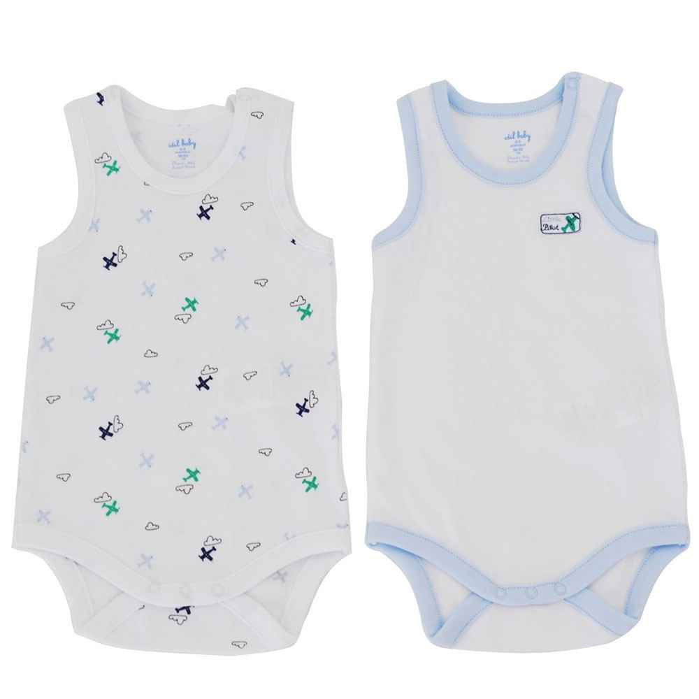 İdil Baby 6511 2li Bebek Body Baskılı