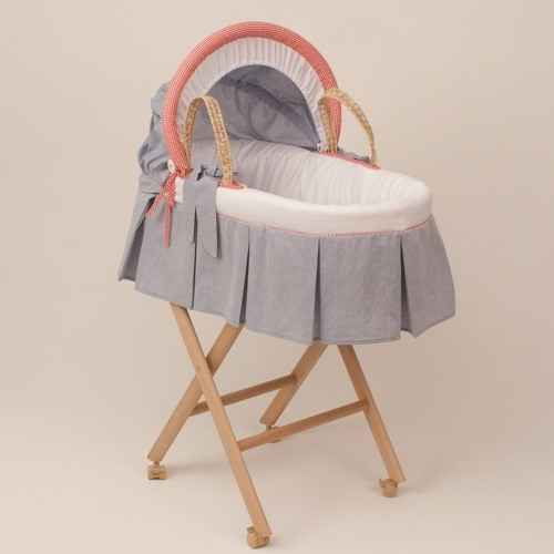 Funna Baby Marine Hasır Sepet Lacivert 