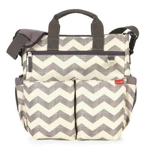 Skip Hop Duo Orjinal Bebek Bakım Çantası Krem