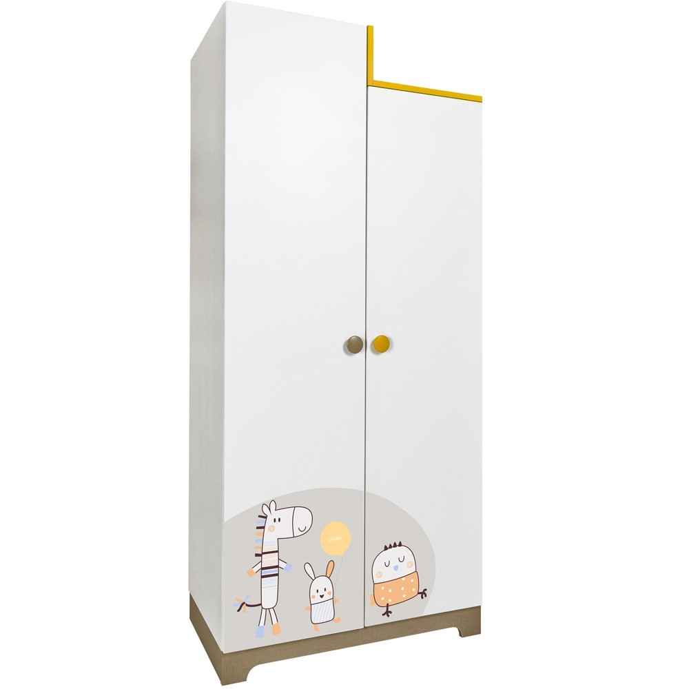 Coalo Bunny 2 Kapılı Bebek Odası Dolabı 