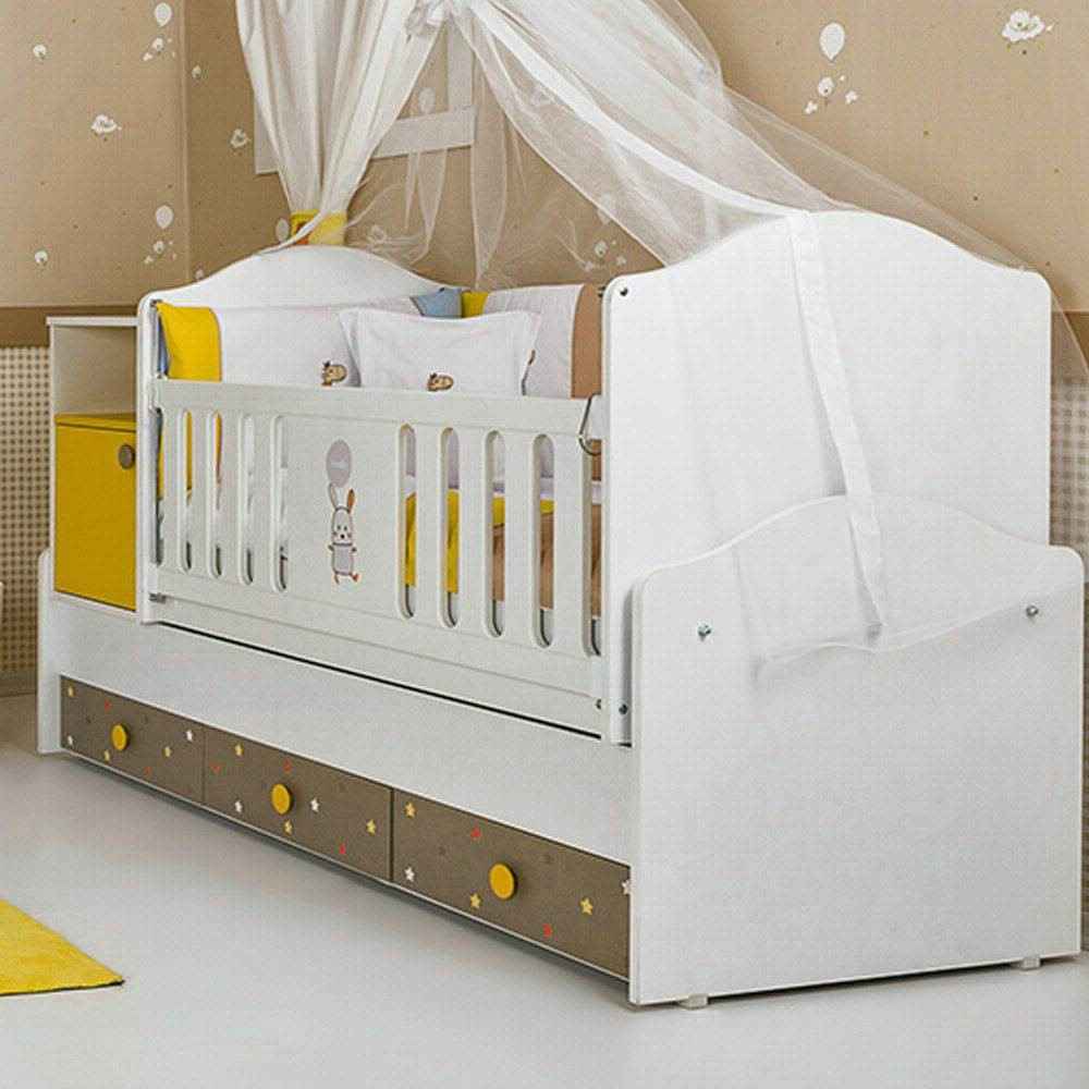 Coala Bunny 80x180 Büyüyen Beşik 