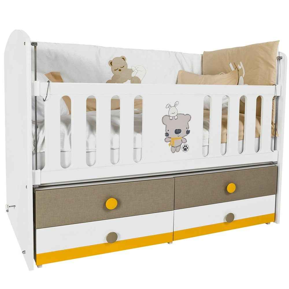 Coala Moca Bebek Odası 70x130 Beşik 