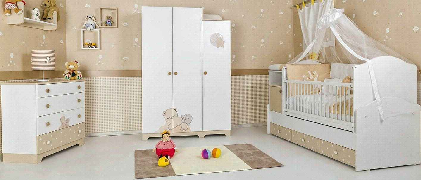 Coalo Sleepy Bear Bebek Odası Takımı Büyüyen Beşikli İlke Bebe