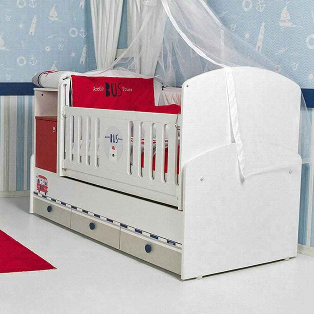 Coalo Bus Bebek Odası Büyüyen Beşik 80x180 