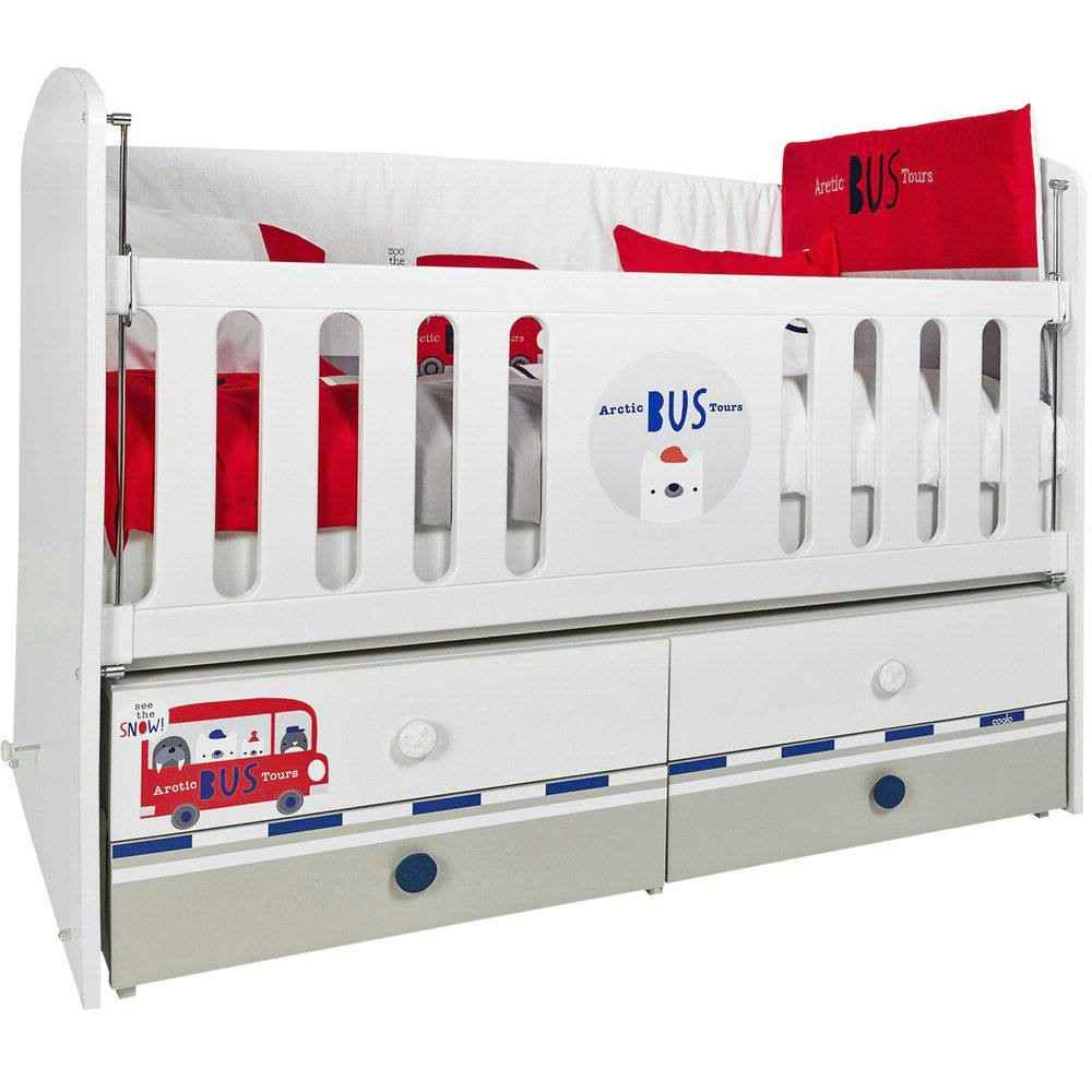 Coalo Bus Bebek Odası 70x130 Beşik 