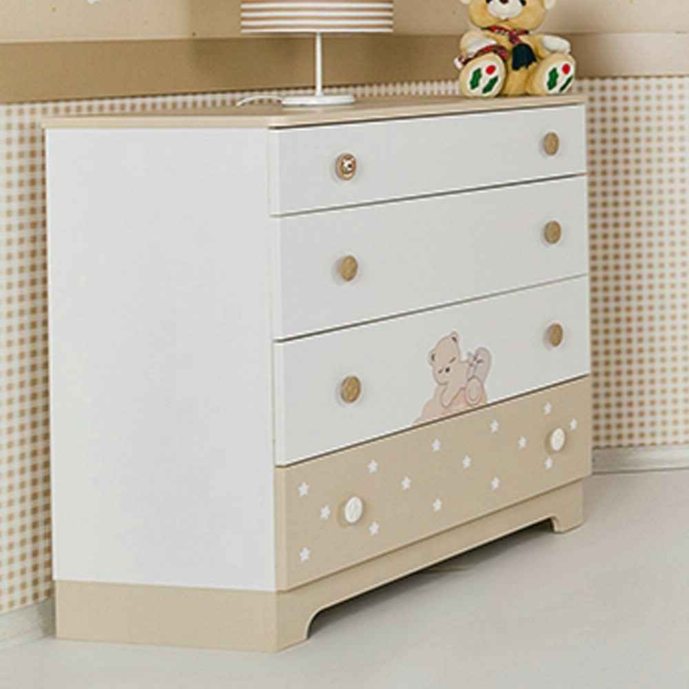 Coalo Sleepy Bear Bebek Odası Şifonyer 