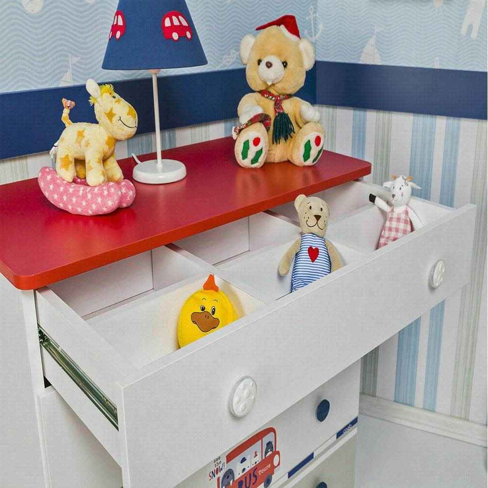 Coalo Bus Bebek Odası Şifonyer 