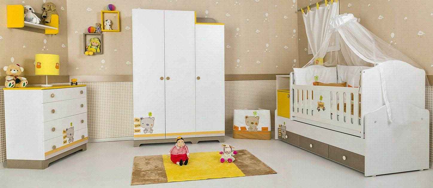 Coalo My Little Bear Büyüyen Beşikli Bebek Odası 