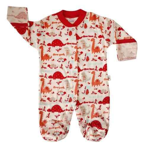 Misket 1056 Dinazor Emp. Kız Bebek Tulumu  Bordo