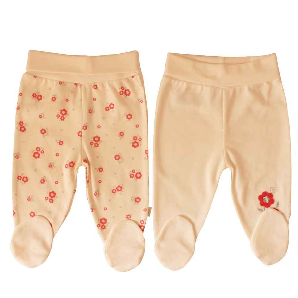 Bebetto 617 Kız Bebek Patikli Pantolon Nar Çiçeği