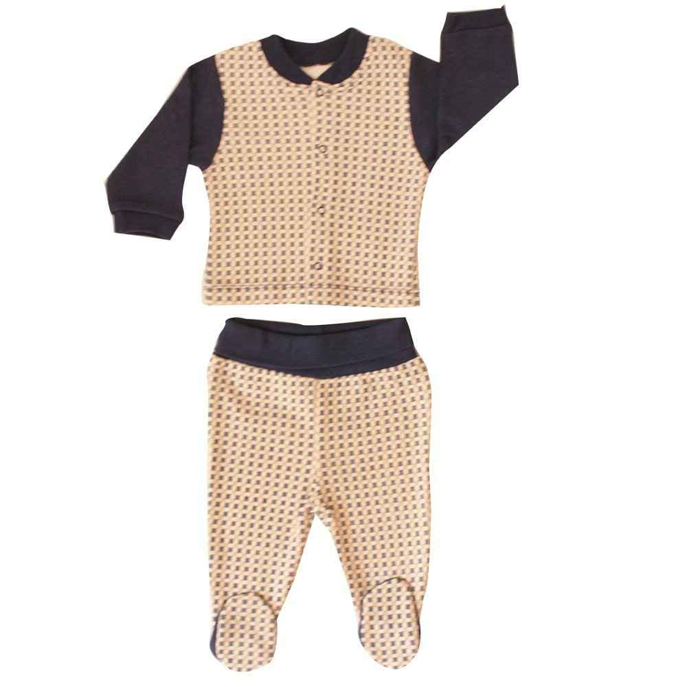 Bebetto  F755 Penye Mini Pijama Takımı Lacivert