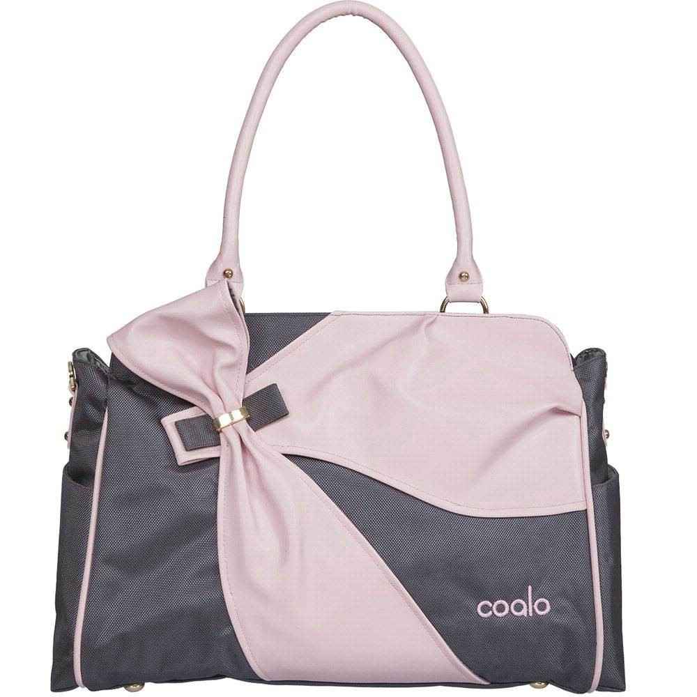 Coalo CO-405 Bebek Bakım Çantası Gri-Pembe