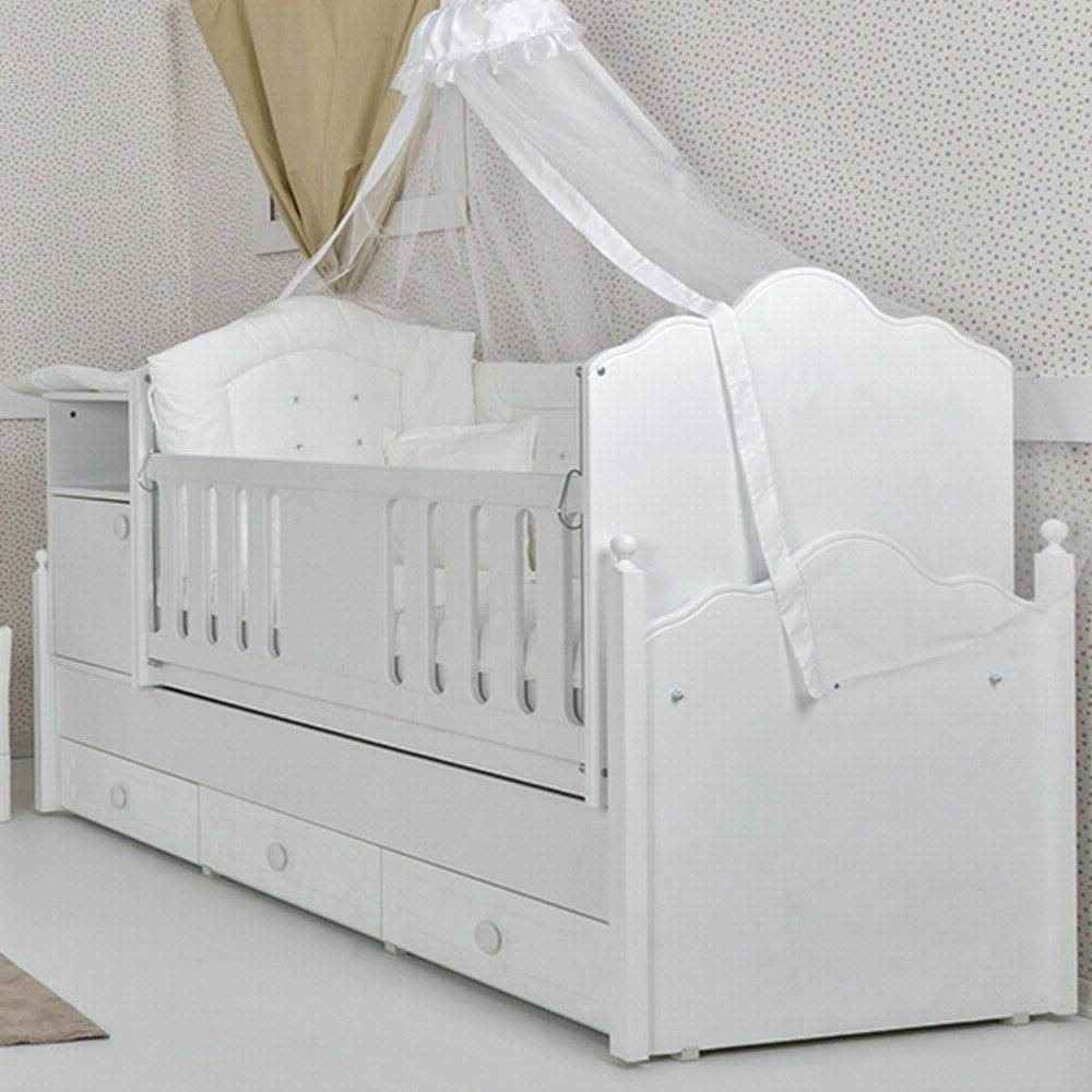 Coalo Kardelen Bebek Odası 80x180 Büyüyen Beşik 