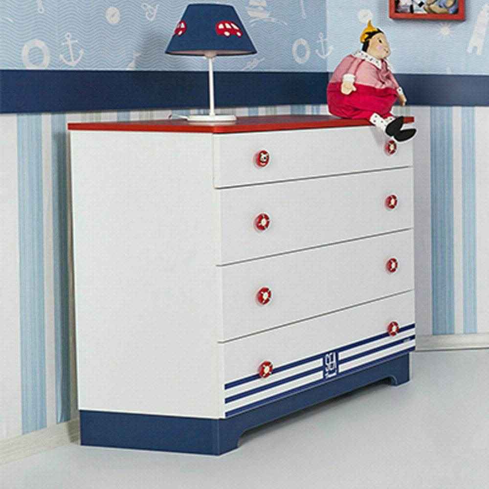 Coalo Captain Bebek Odası Şifonyer 