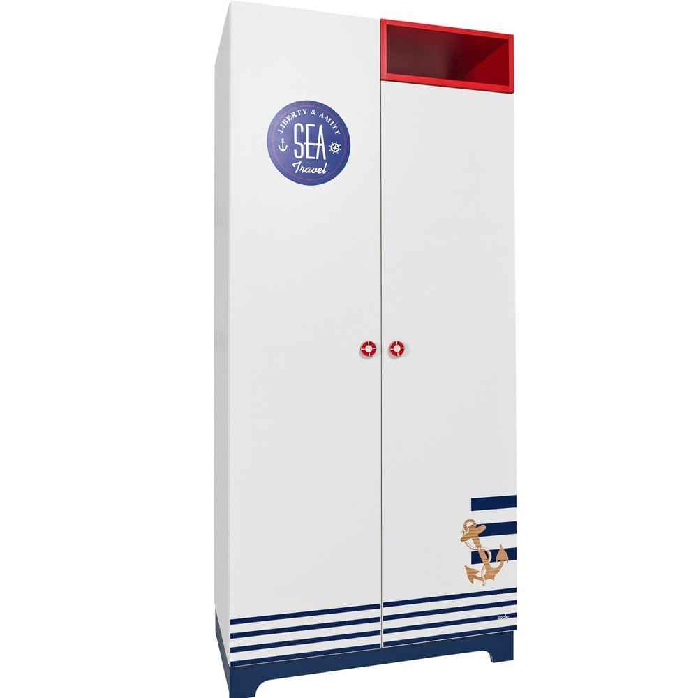 Coalo Captain Bebek Odası 2 Kapılı Dolap 