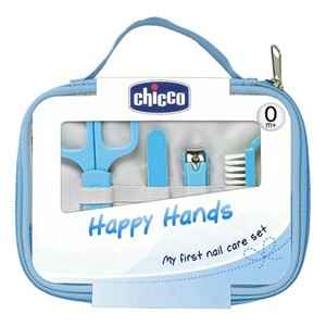 Chicco Happy Hands Bebek Tırnak Bakım Seti Mavi