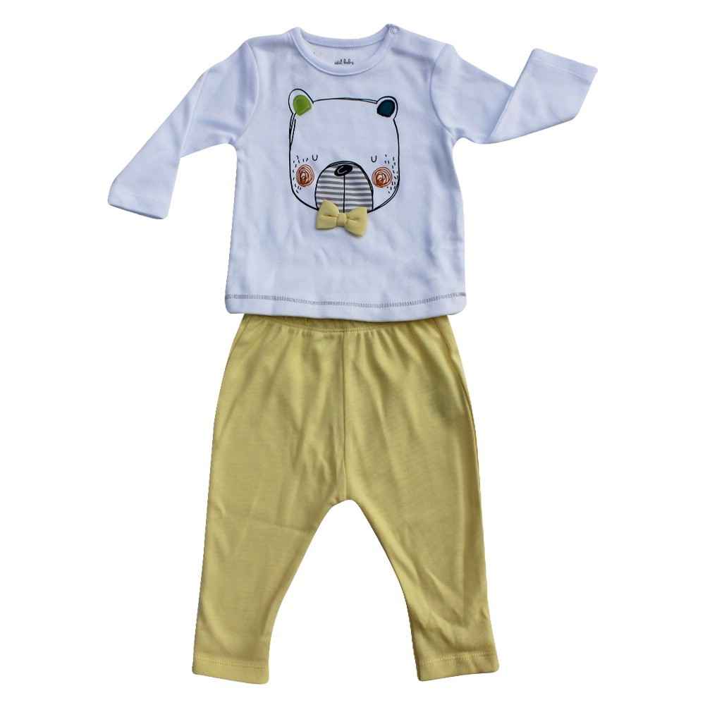 İdil Baby 6816 Bebek Takımı 2li Beyaz