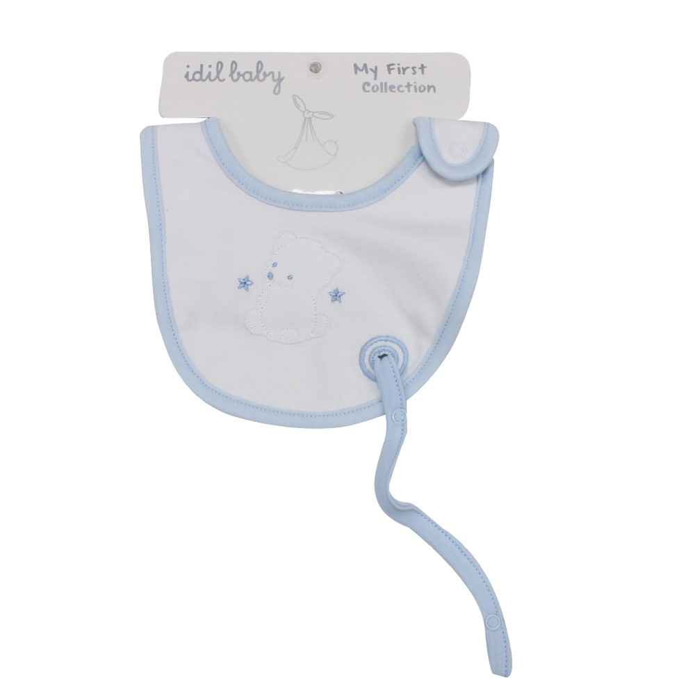 İdil Baby 5628 Bebek Mama Önlüğü Beyaz
