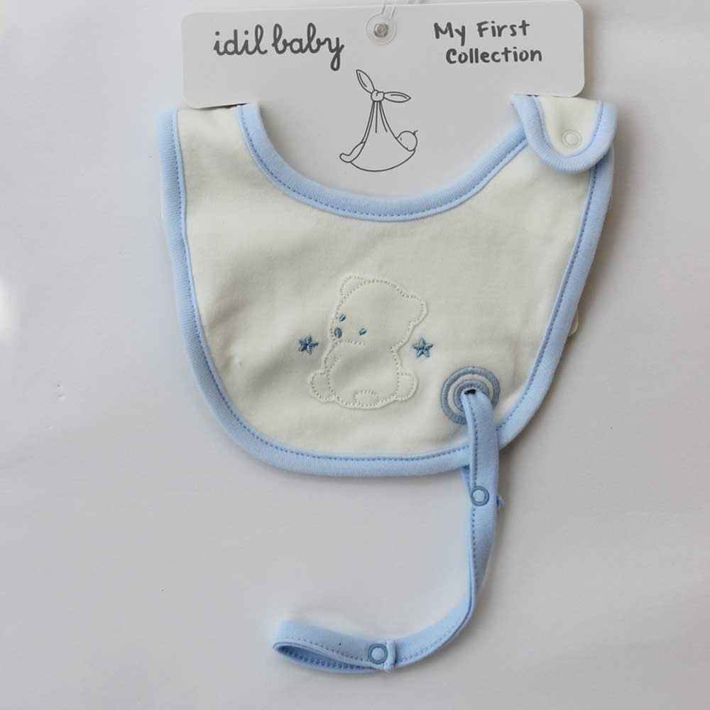 İdil Baby 5628 Bebek Mama Önlüğü Krem