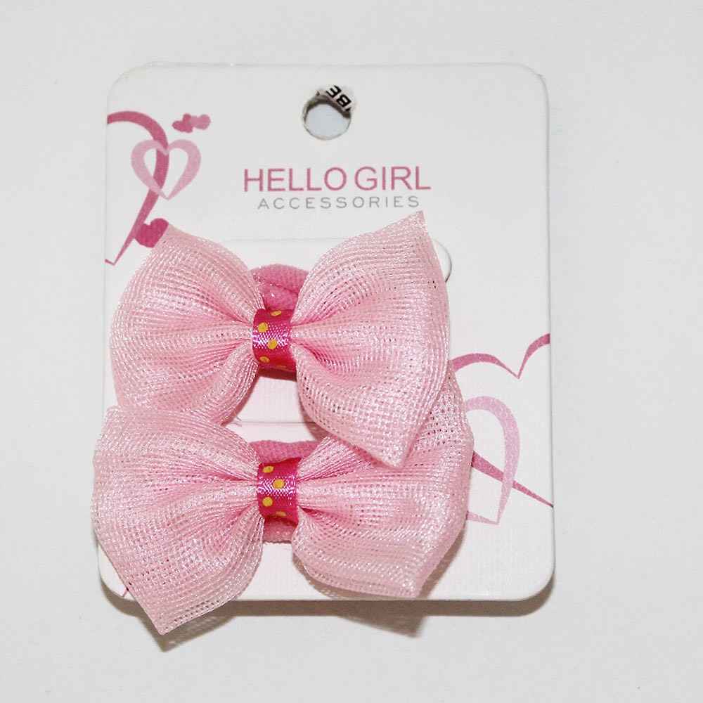 Hello N710 Kız Çocuk Tokası 2li Pembe
