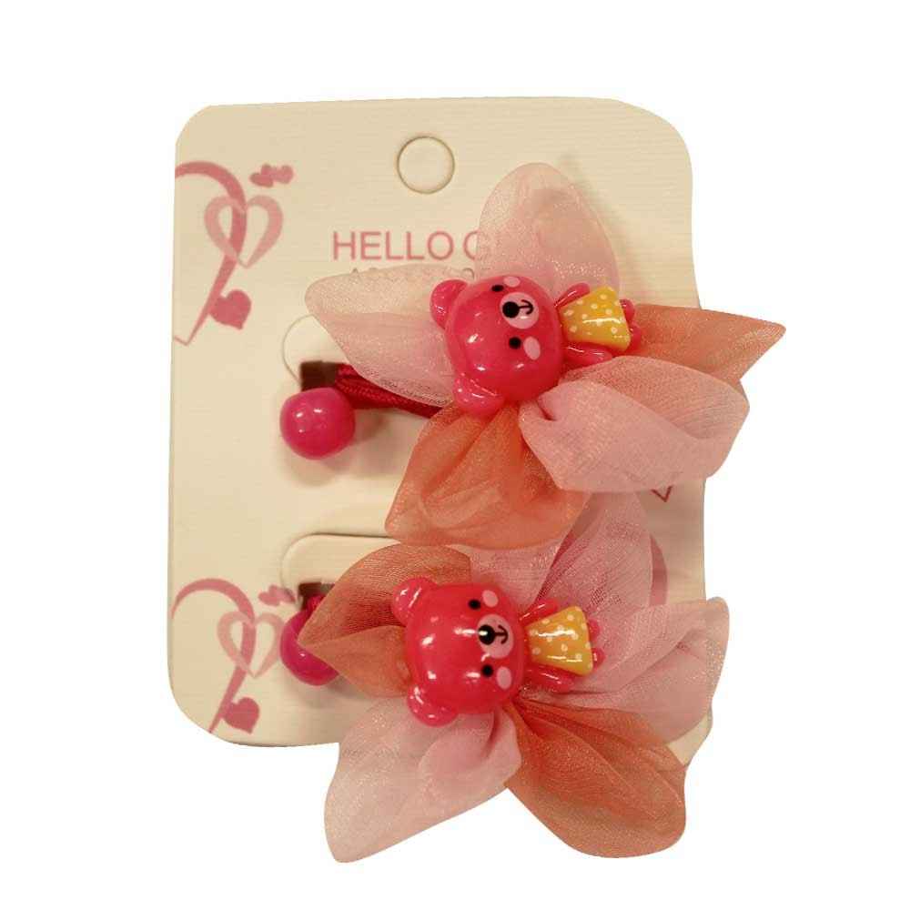 Hello N710-13 Kız Çocuk Tokası 2li Fuşya