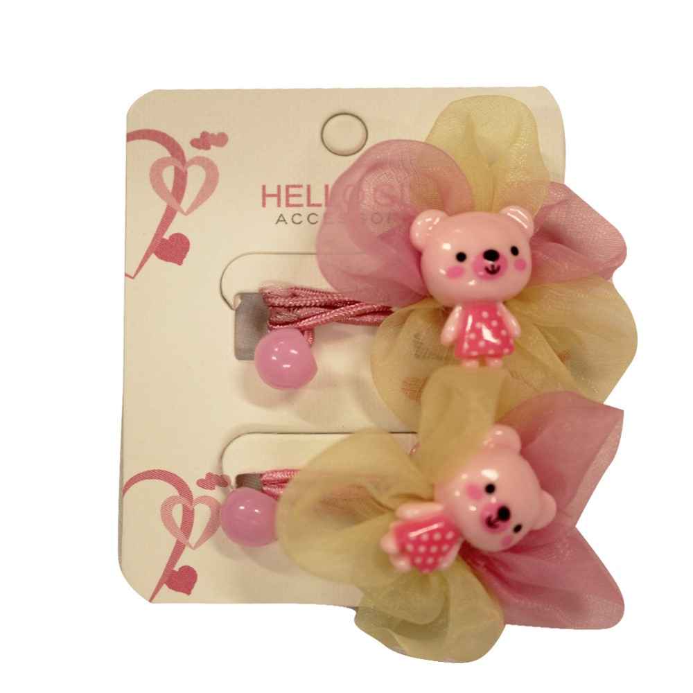 Hello N710-13 Kız Çocuk Tokası 2li Pembe