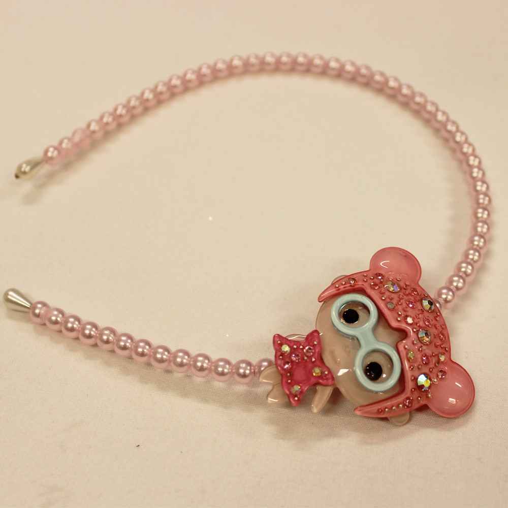 Hello N712-1 Kız Bebek Tacı Pembe