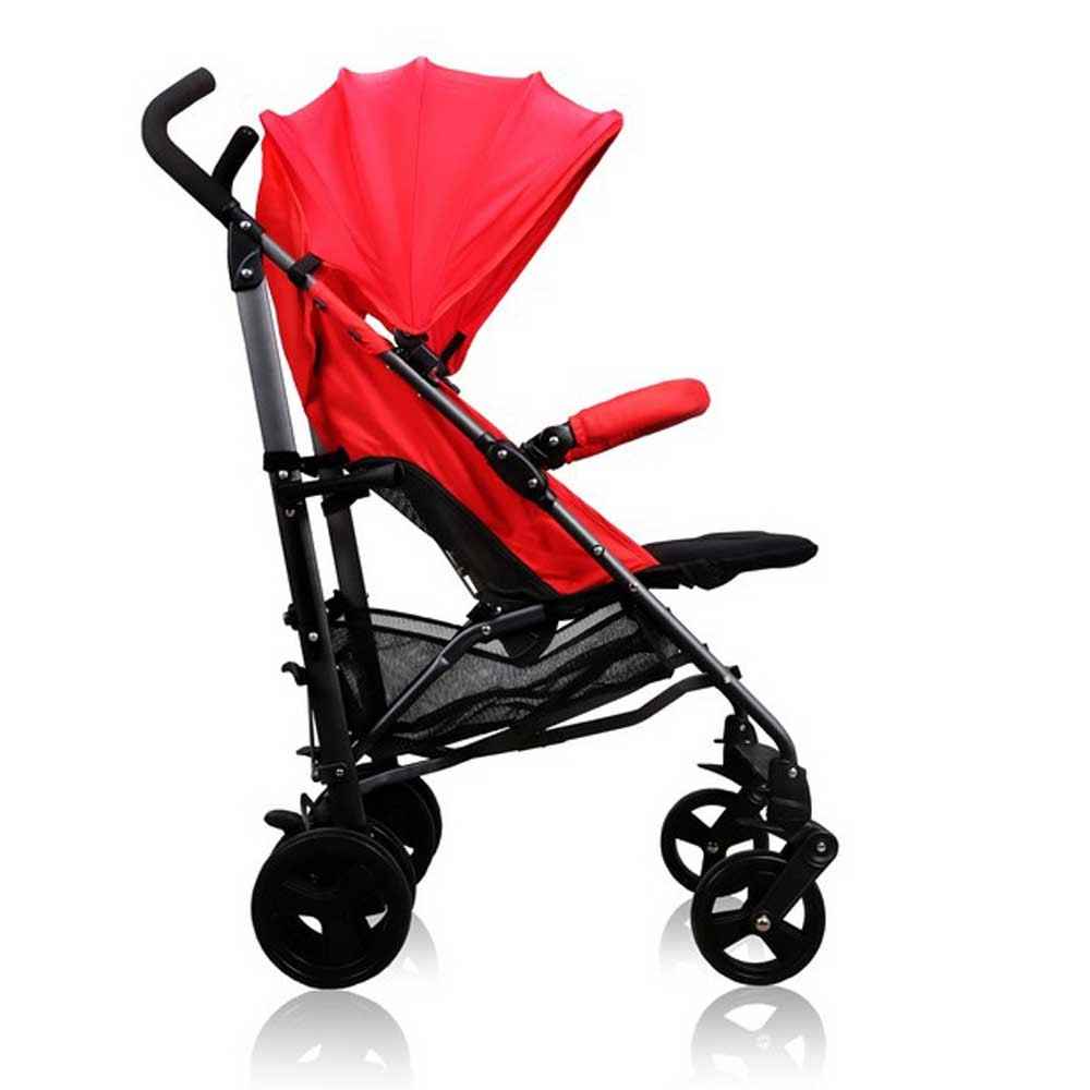 Premom Buggy Baston Bebek Arabası Kırmızı İlke Bebe