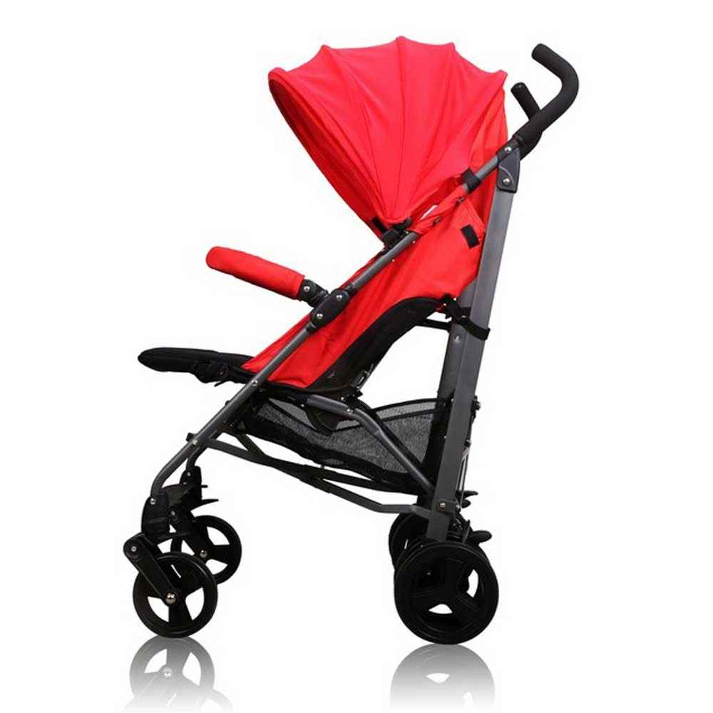 Premom Buggy Baston Bebek Arabası Kırmızı İlke Bebe