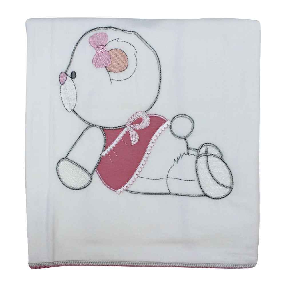Bebetto Fiyonk B447 Pazen Bebek Battaniyesi 85x85 Cm Pembe