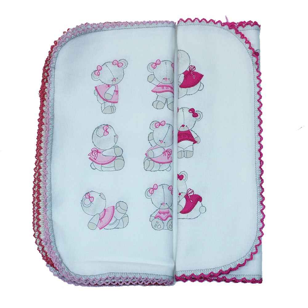 Bebetto Fiyonk C592 Pazen Bebek Mendili 25x25 Cm 