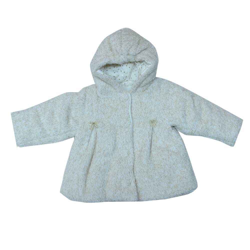 Bebetto K1099 Velsoft Elyaflı Mont Ekru