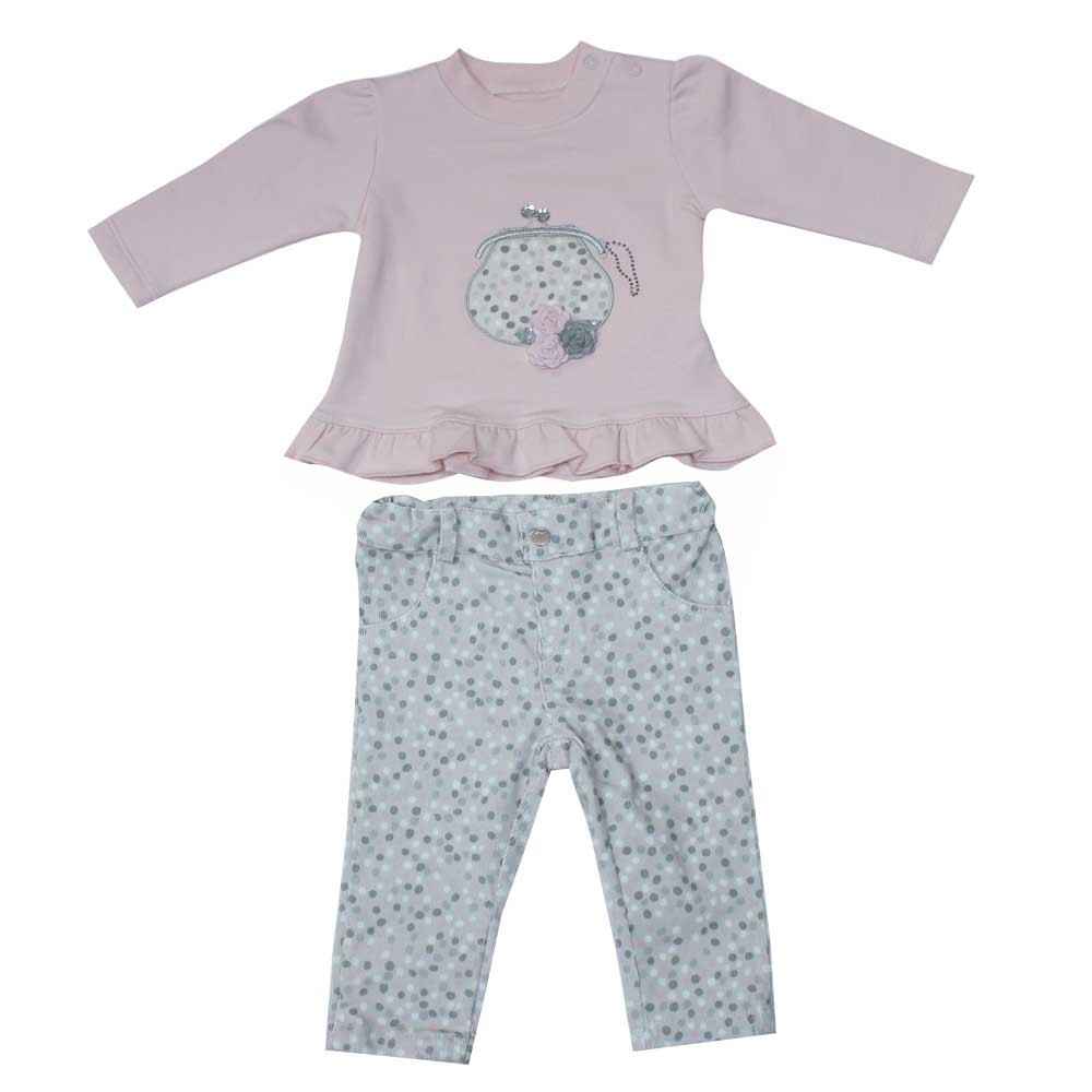Bebetto K1126 2'li Bebek Takımı Pembe