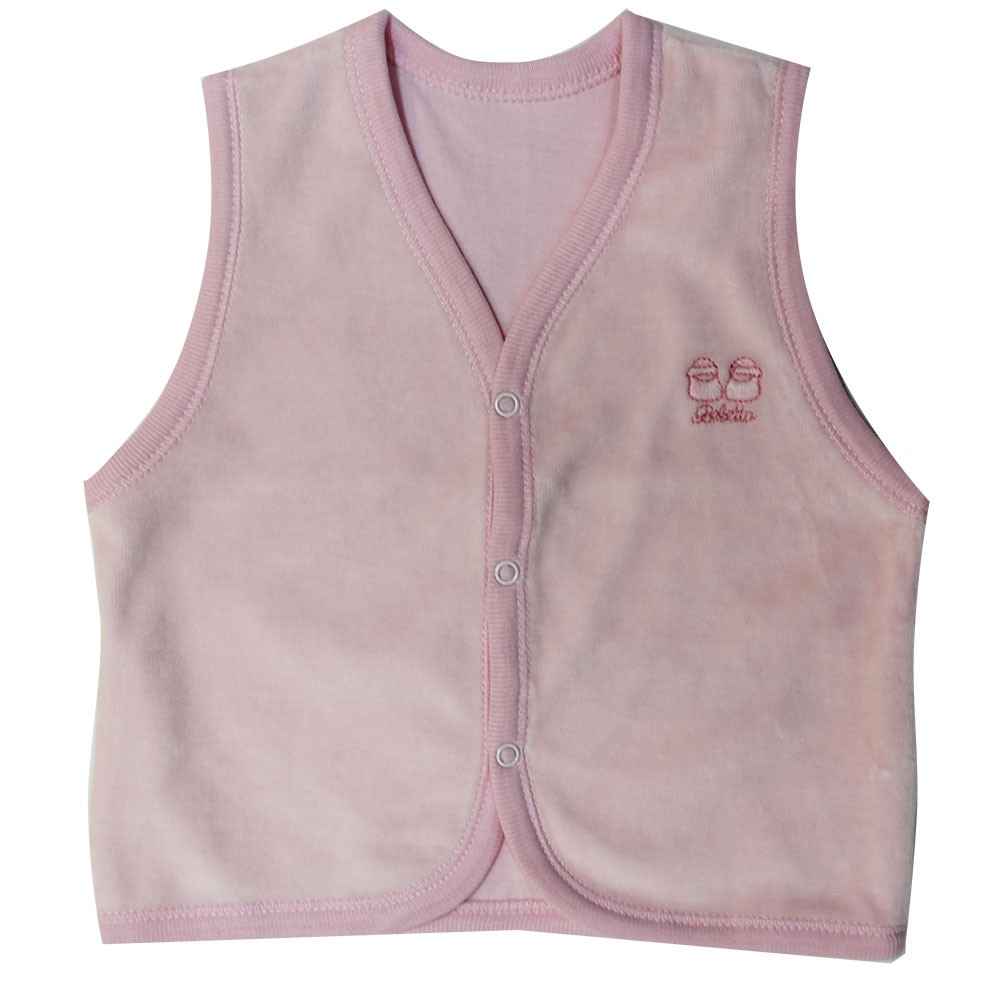 Bebetto Shoes T842 Kadife Bebek Yeleği Pembe
