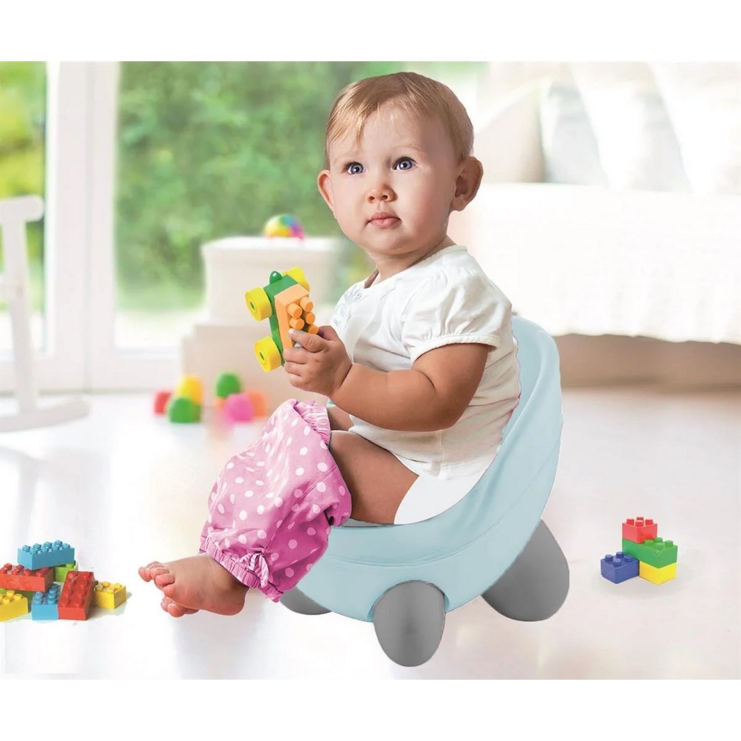 Babyjem 68342 Tonton Lazımlık Mavi-Gri