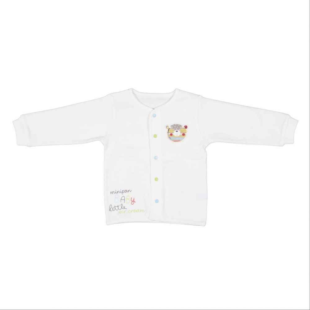 Bebepan 1591 Mr Cream Bebek Hırkası Krem