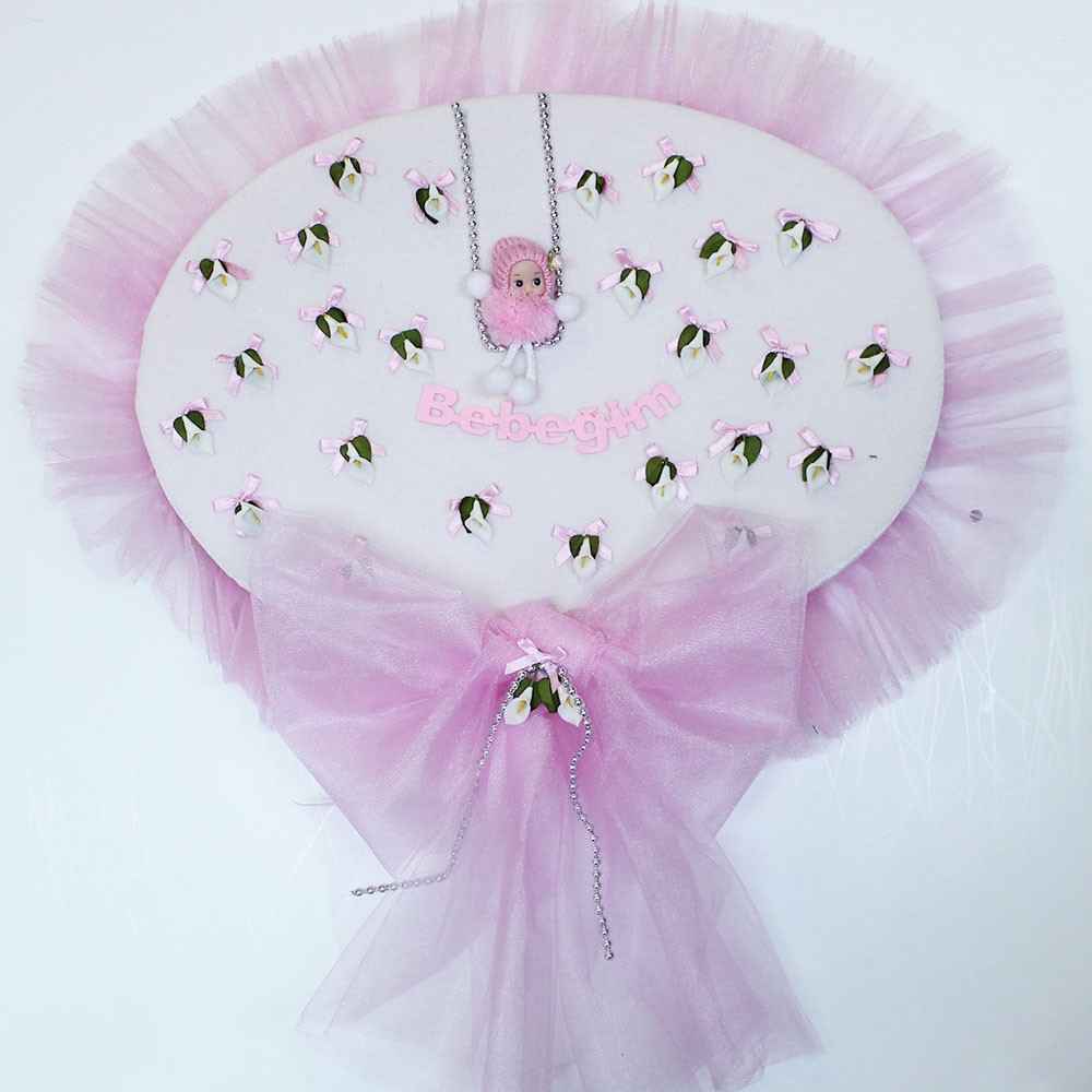 Handan Kapı Süsü Bebeğim Pembe