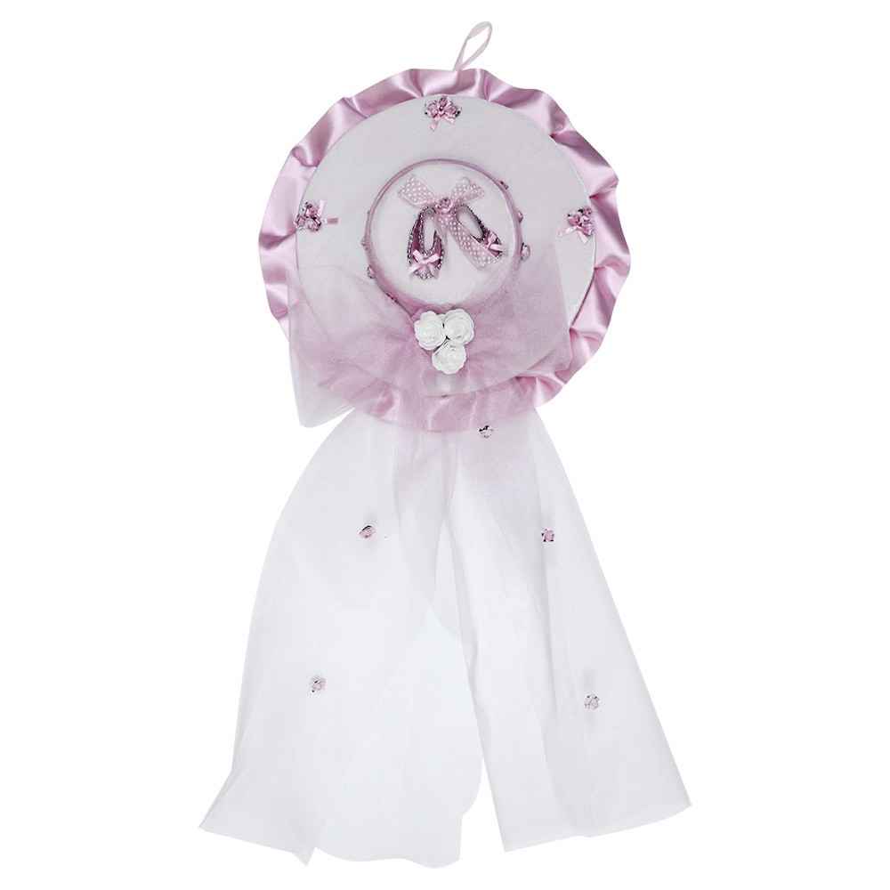 Handan Kapı Süsü Şapka Pembe