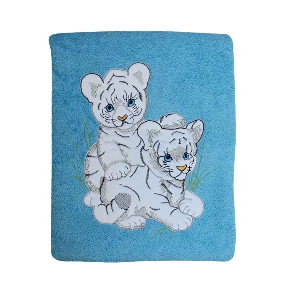 Şan Bebe 6180 Welsoft Bebek Battaniyesi Turkuaz İlke Bebe