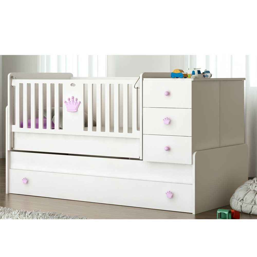 Babi Baby 2703 Kraliçe Büyüyen Beşik 70x180 