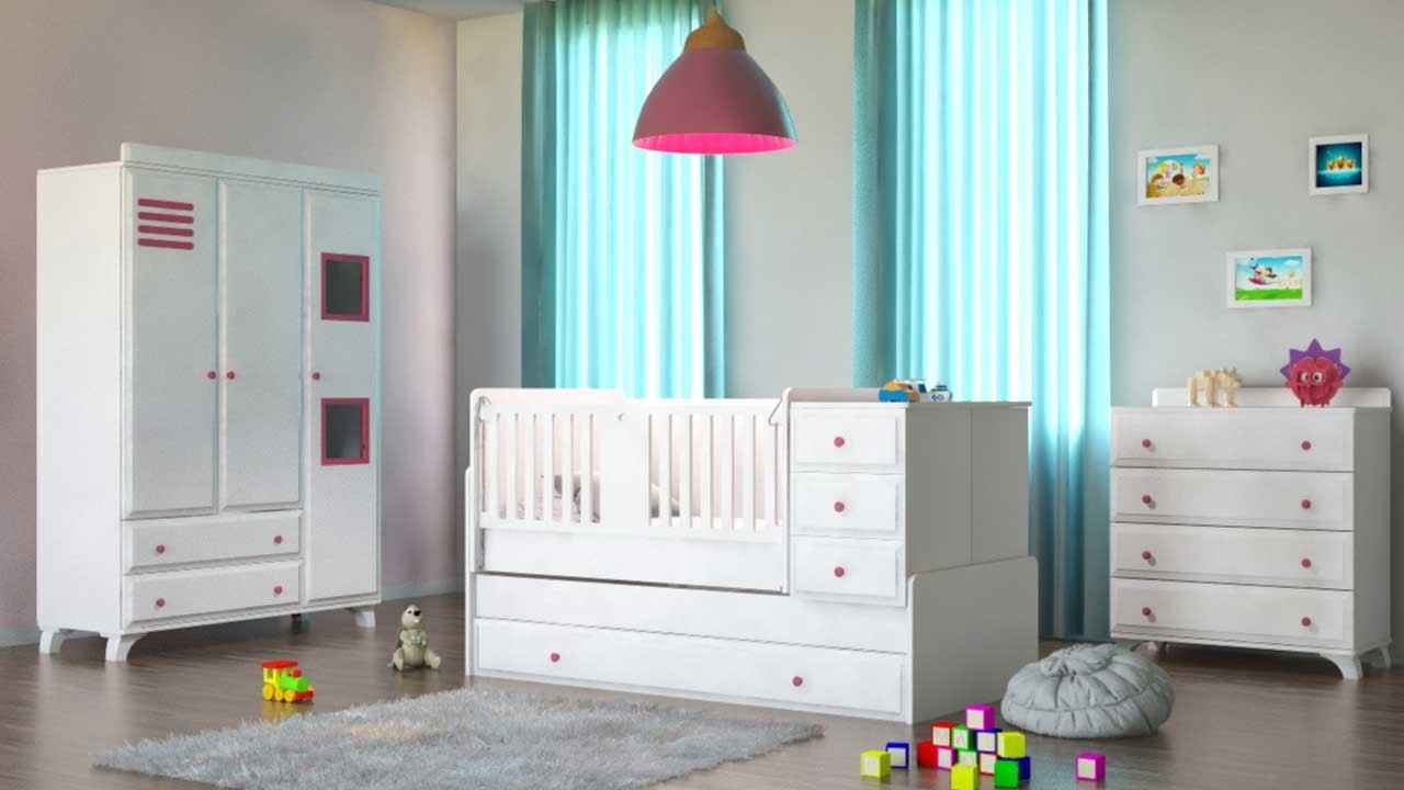 Babi Baby Yeni Buse Bebek Odası Takımı 