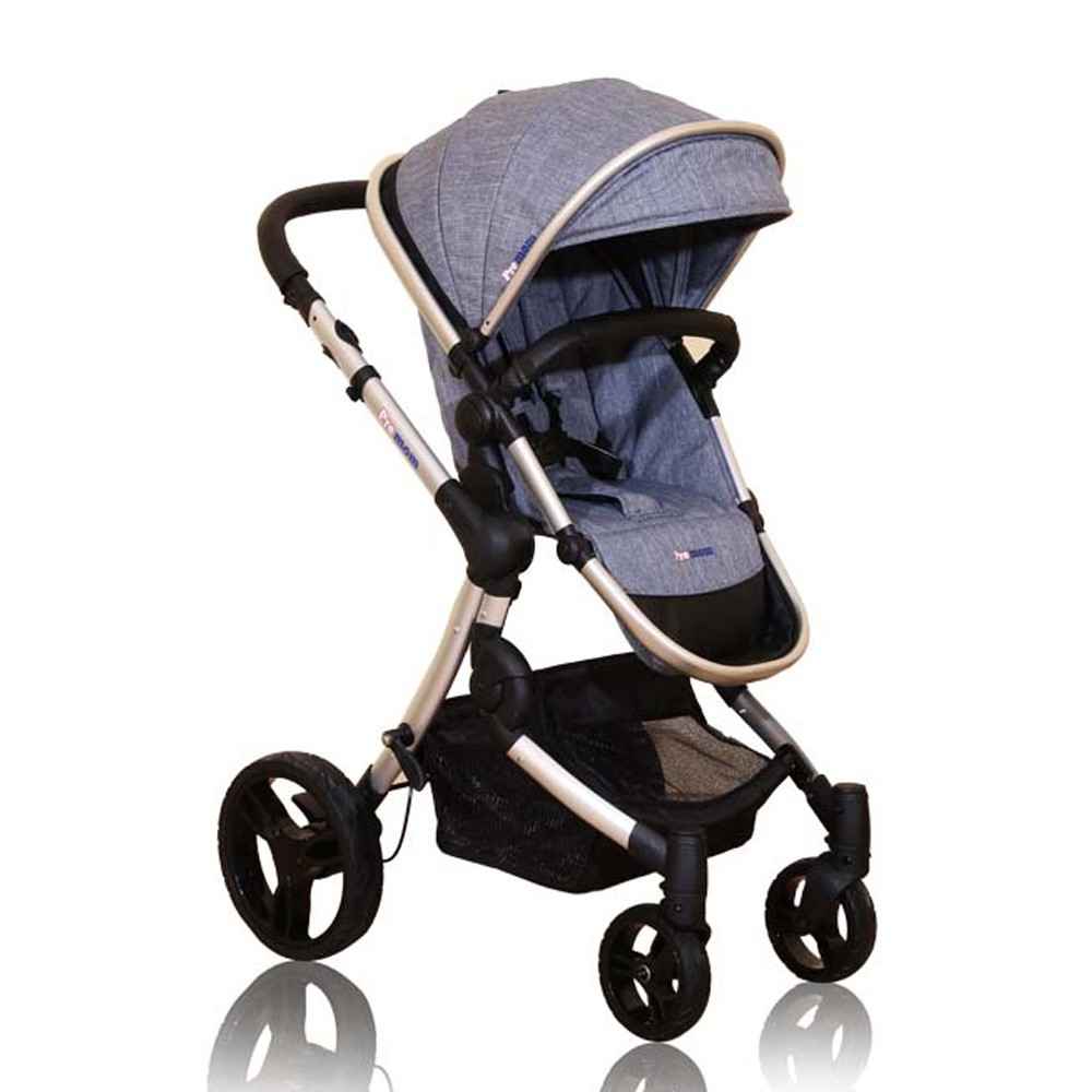 Premom Soho Bebek Arabası Blue Melange İlke Bebe