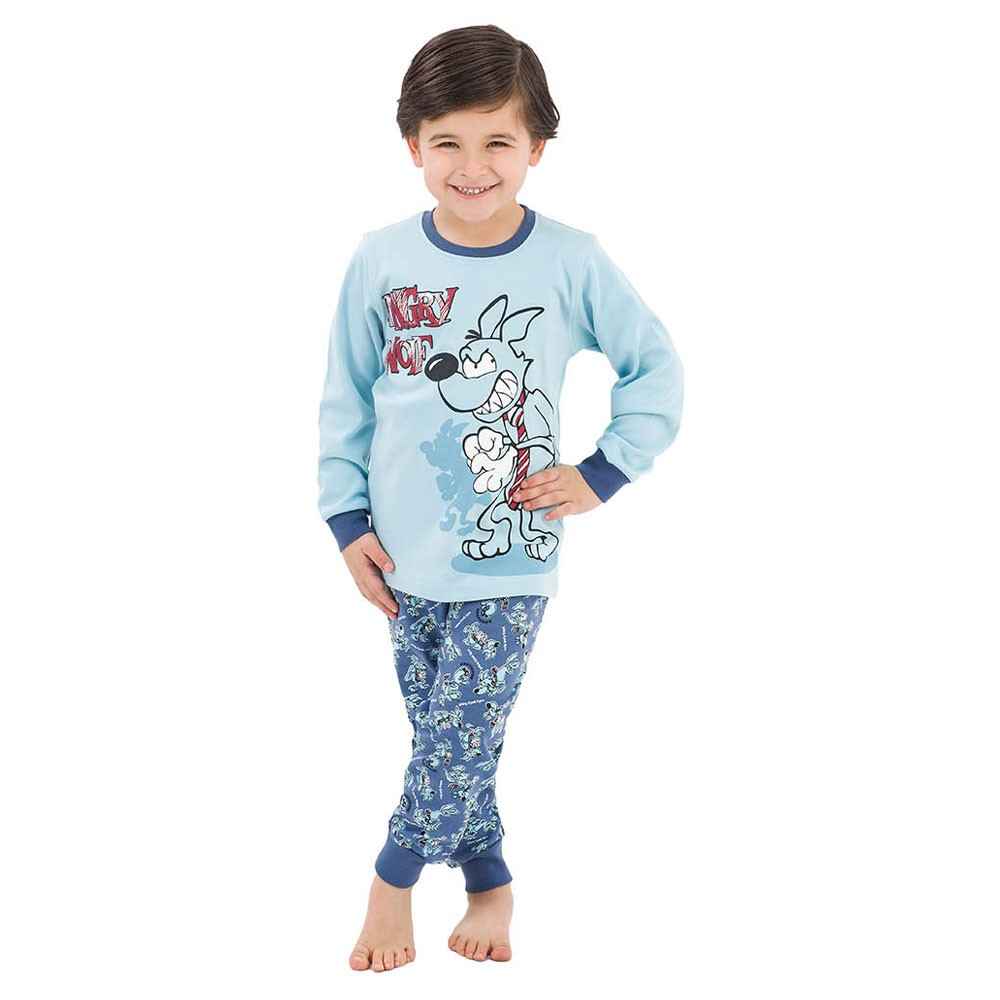Roly Poly 2701 Erkek Pijama Takımı Mavi