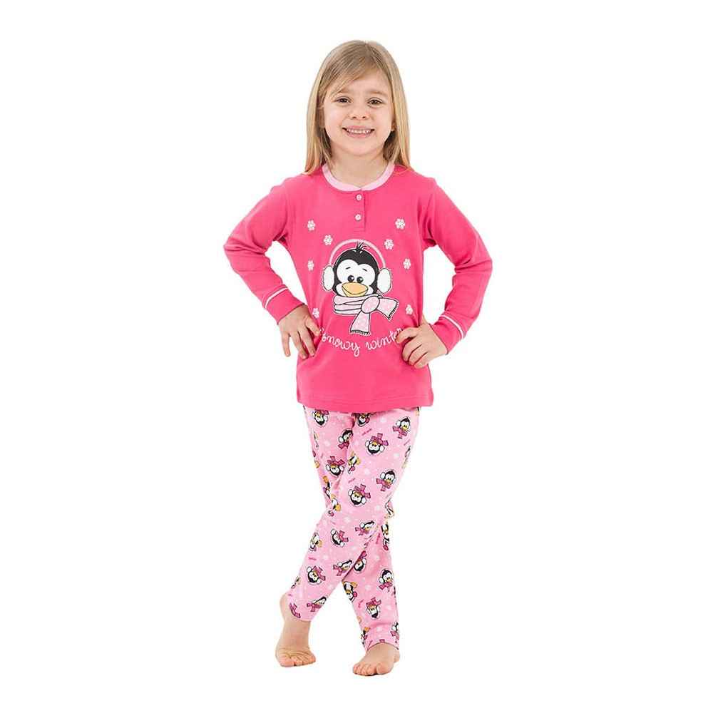 Roly Poly 2751 Kız Pijama Takımı Pembe